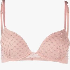 Wolford  Monogram Pink Push-Up Bra